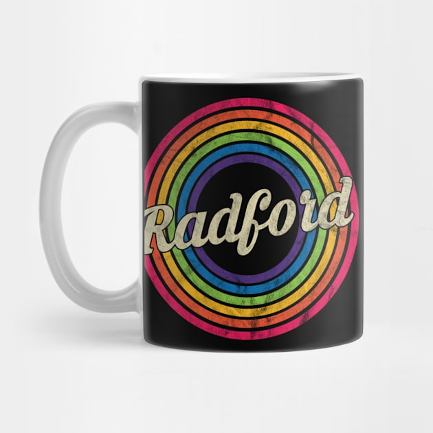 Radford - Retro Rainbow Faded-Style by MaydenArt